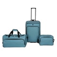 thumbnail image 1 of Protege 3-Piece Softside Luggage Set, Polka Dot Teal, 1 of 23