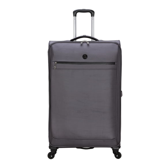Protege 30 in Lightweight Softside Upright Checked Luggage, Gray