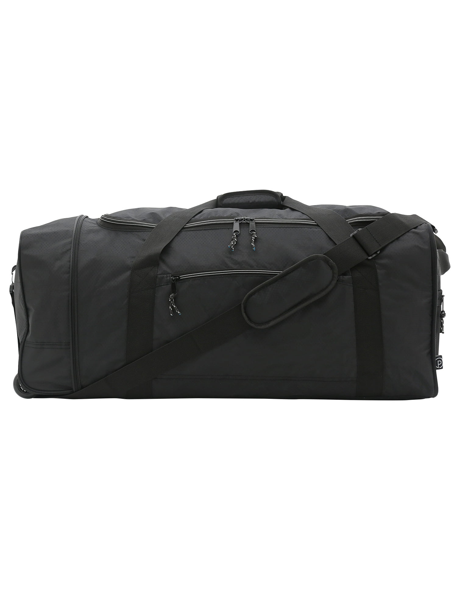 Protege 32" Wheeled and Compactible Rolling Duffel Bag, Black