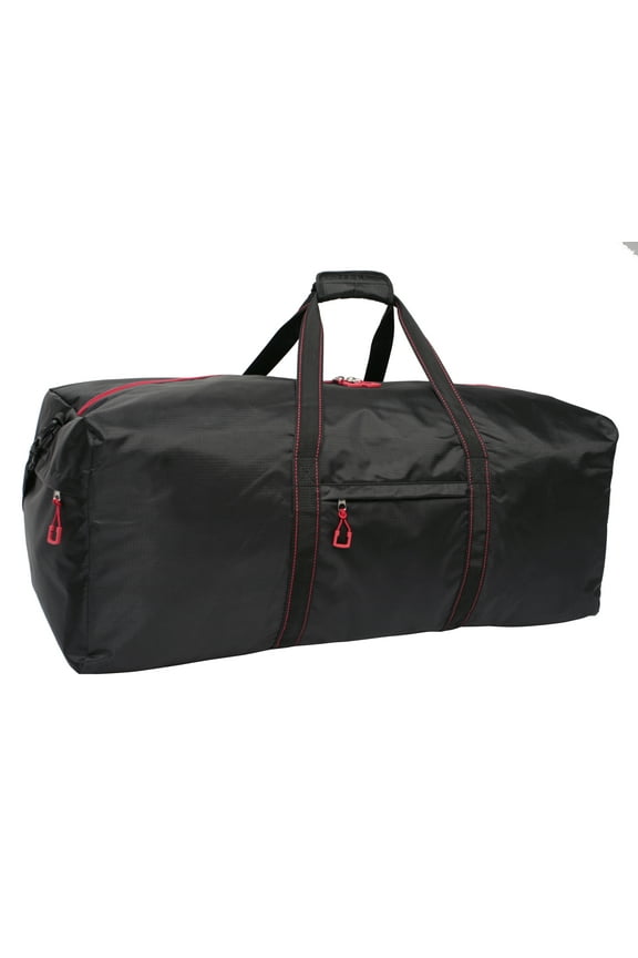32 in Flex Backpack Duffel Bag for Travel, Black