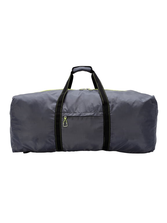 32-inch Polyester Flex Backpack Duffel Bag, Grey