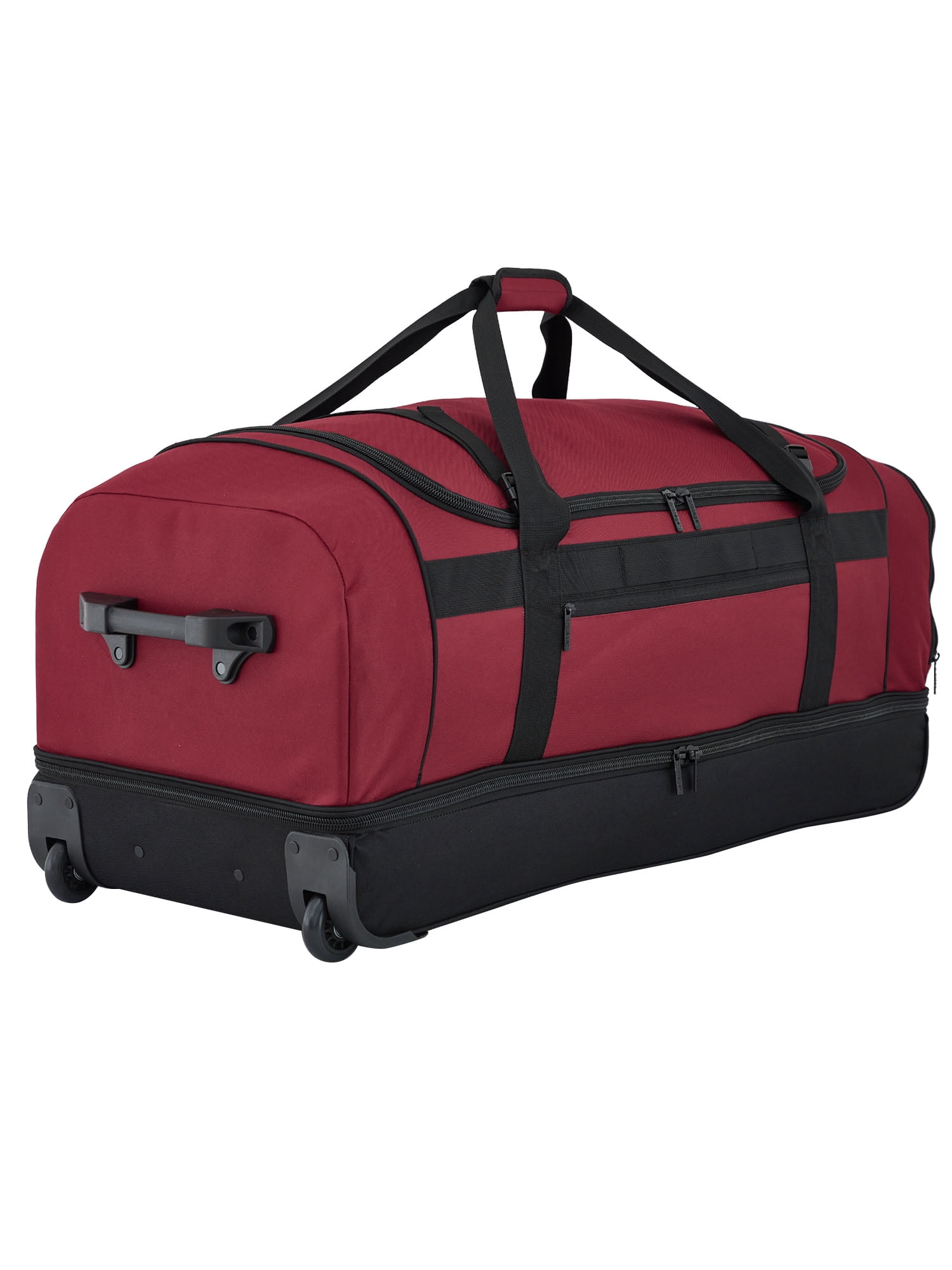 Protege 36" Everyday Journey Jumbo Rolling Duffel, Red