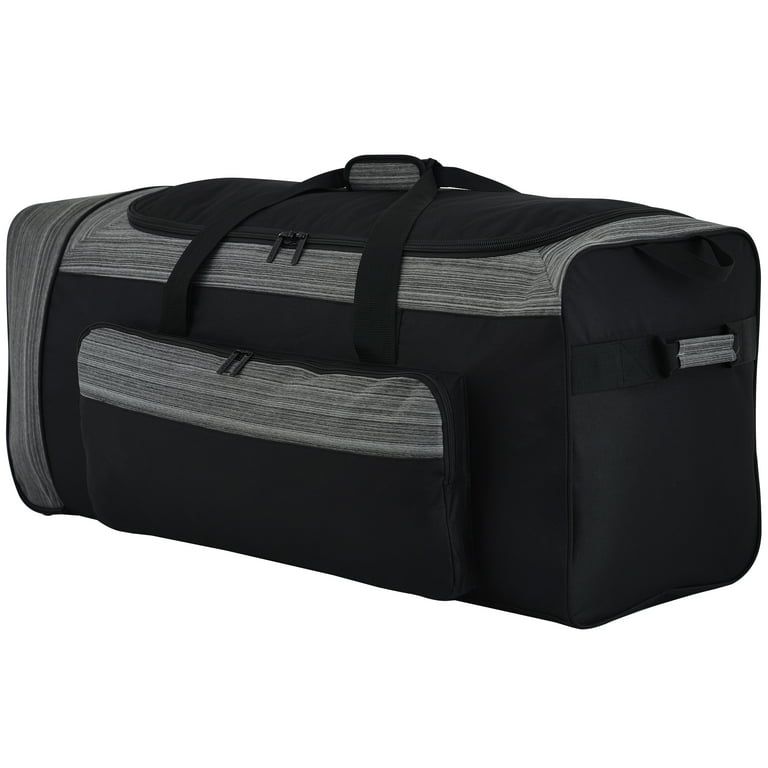 Protege 36 in Rolling Trunk Duffel Bag with Trifold Design Black