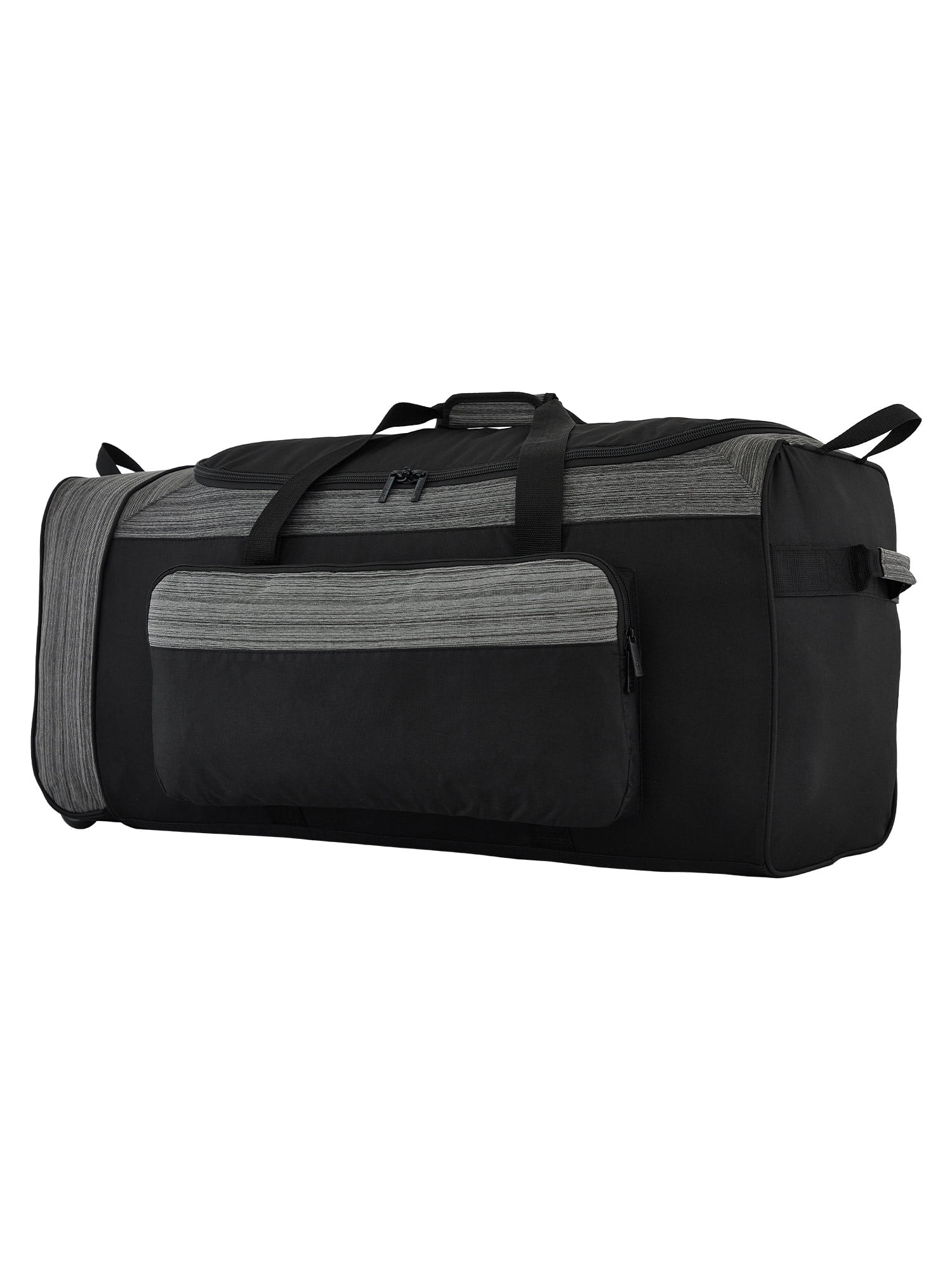 Protege 36 in Rolling Trunk Duffel Bag with Trifold Design Black