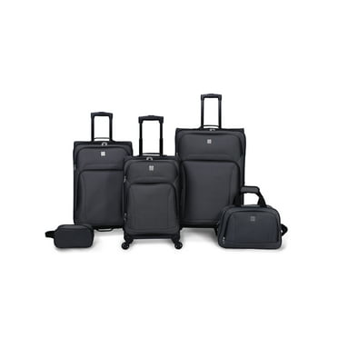 Protege 5-Piece Softside Spinner Luggage Set, Gray