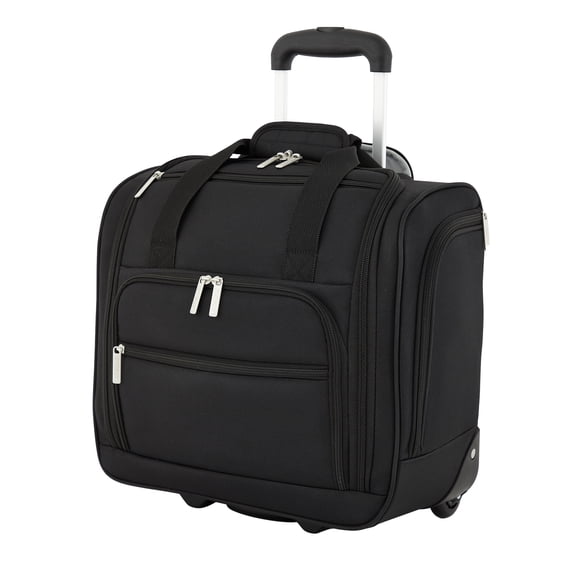 Protege Arendale 16" Soft Side Under Seat Luggage, Black