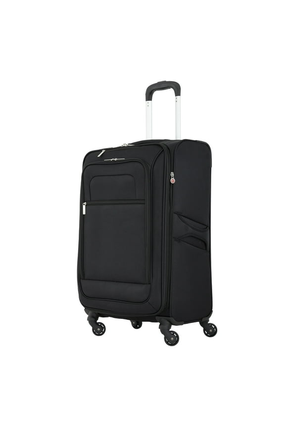 Arendale 24" Softside Expandable Rolling Spinner Luggage, Black