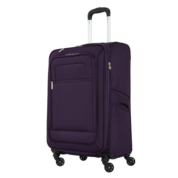 Protege Arendale 24" Softside Expandable Rolling Spinner Luggage, Purple