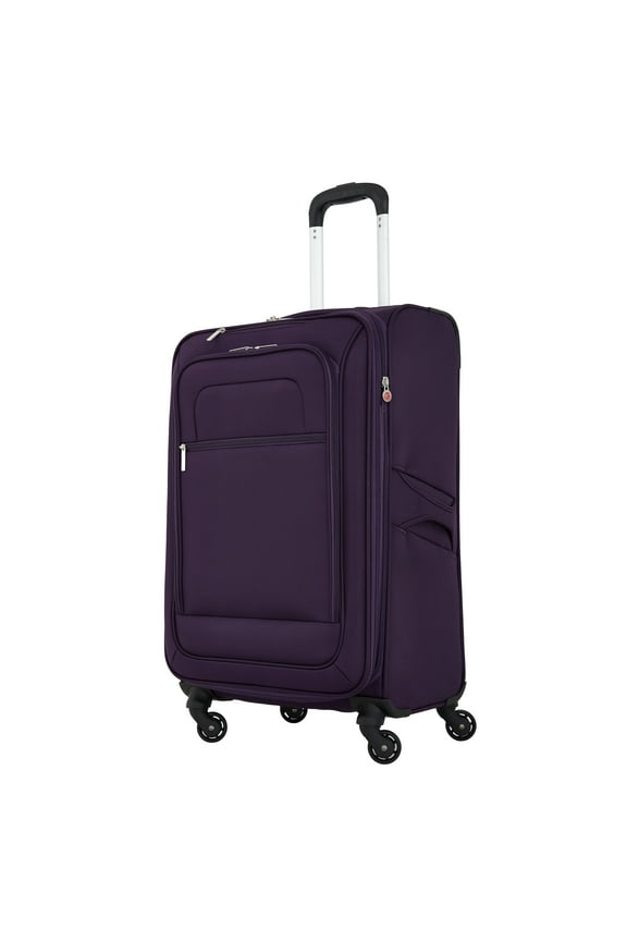 Arendale 24" Softside Expandable Rolling Spinner Luggage, Purple