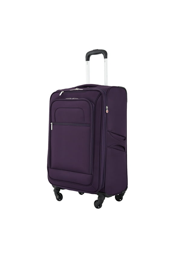 Protégé Arendale Large 28" Expandable Check-in Rolling Spinner Luggage - Purple