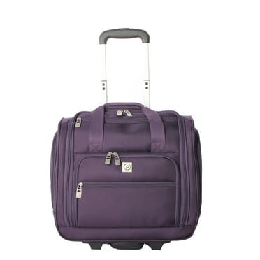 Protege, Arendale Soft Side 16” Under Seat Luggage, Purple