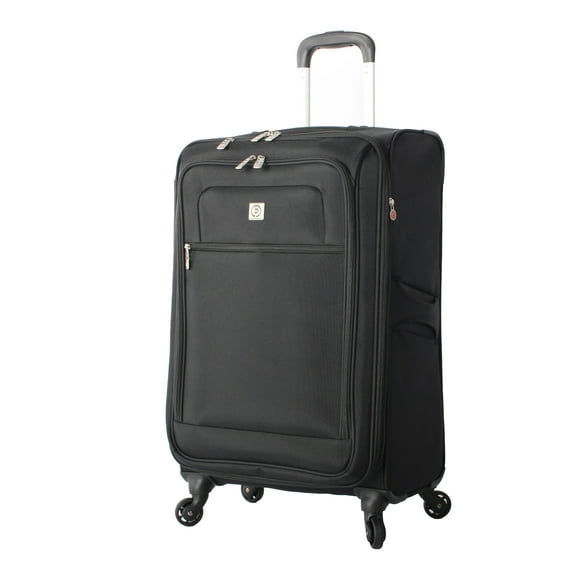 Protege, Arendale Soft Side 28” Expandable Checked Luggage, Black