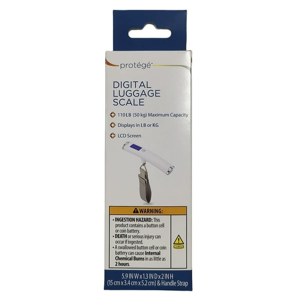 Protege Digital Luggage Scale