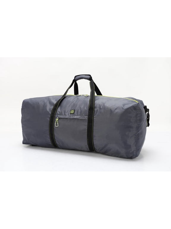 Flex Duffel Backpack, Gray, 100% Polyester