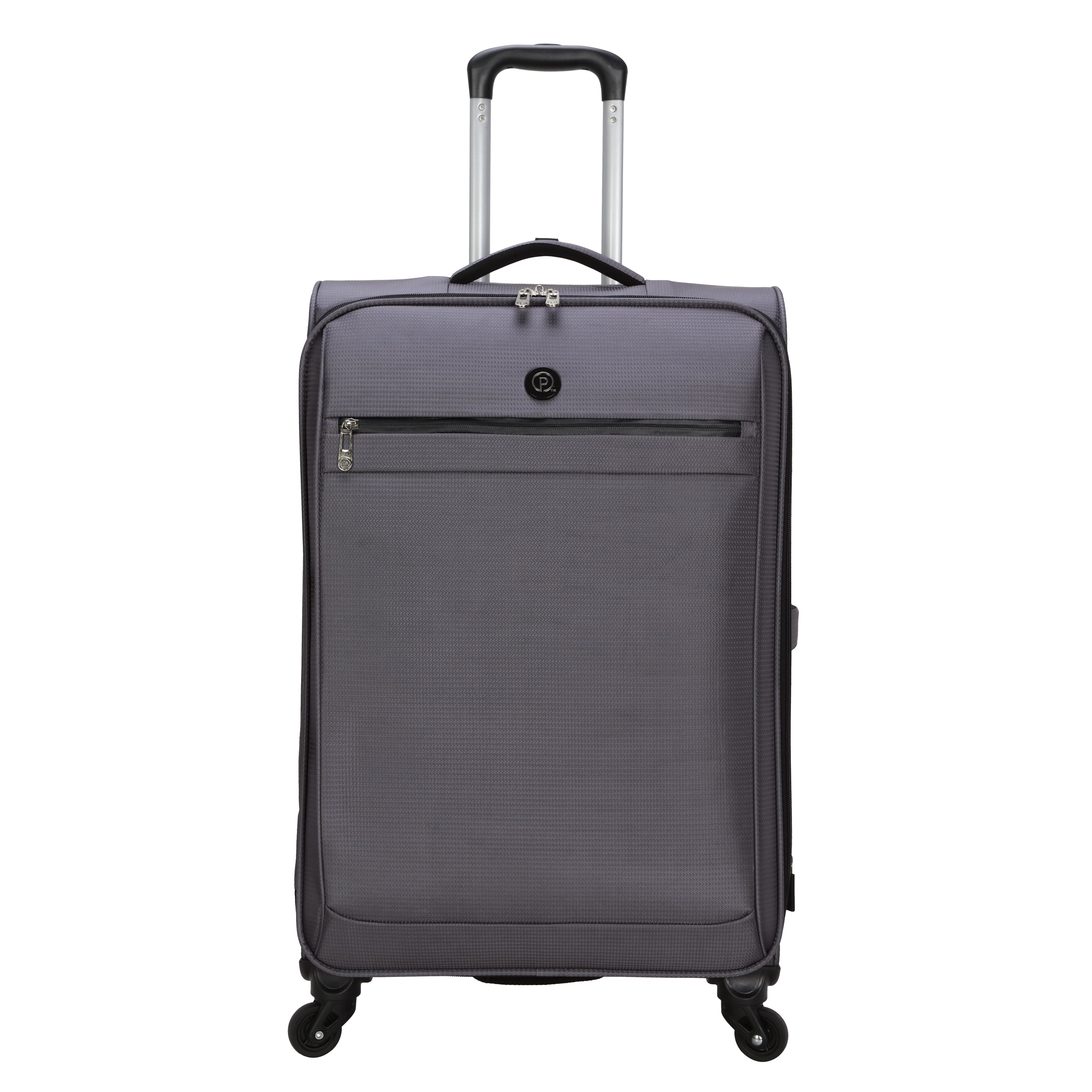 Protege Gravity Free 26" Softside Upright Luggage, Gray