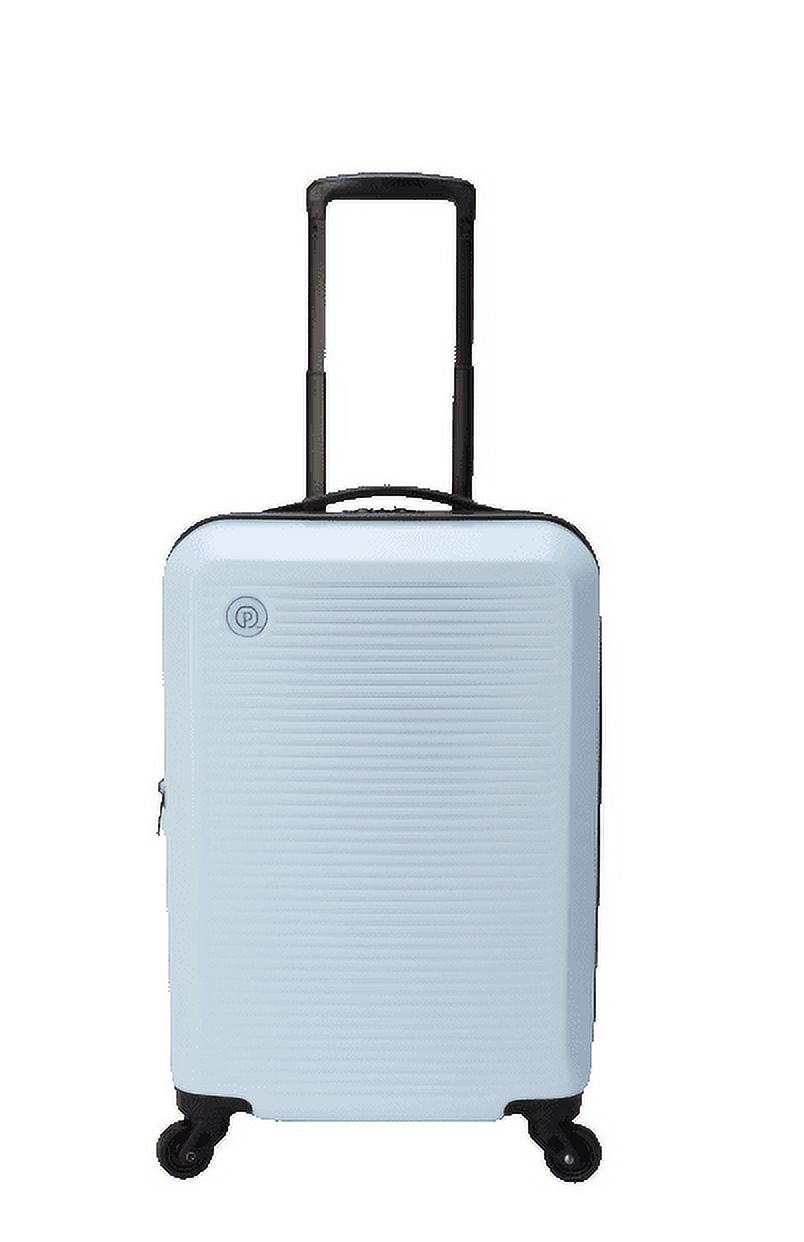 Protege Hardside 20" Carry-on Spinner Luggage, Blush Blue (Walmart.Com Exclusive) - image 1 of 11