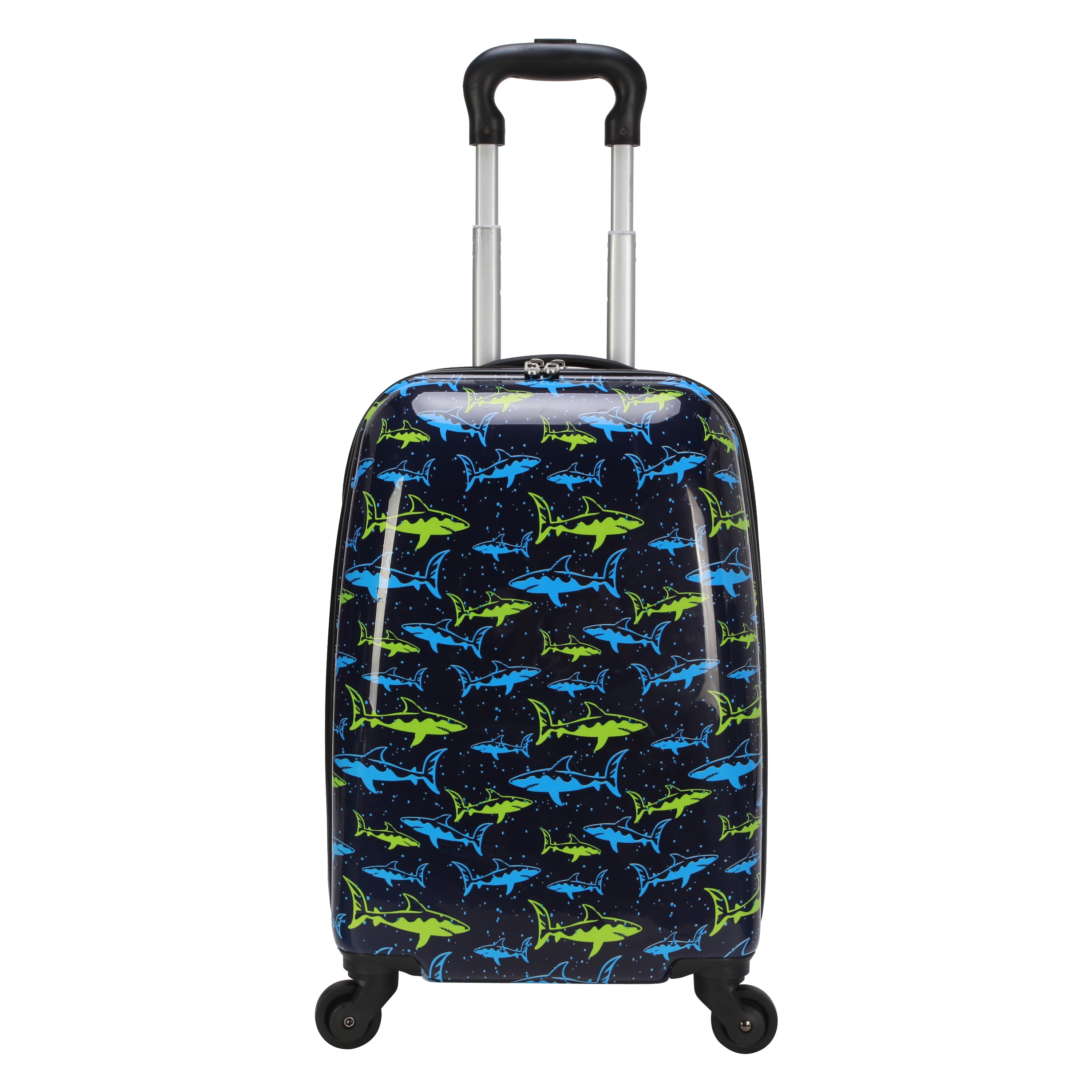 Kids Luggage for Boys, Dinosaur Unicorn Suitcase Rolling with