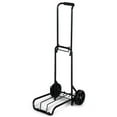 thumbnail image 1 of Protege Metal Folding Luggage Cart, Black, 39" x 13" (15" Platform), 3lbs Empty, 75lb Capacity, 1 of 7