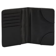 Prot g  Soft Passport Wallet Holder with RFID Protection in Black