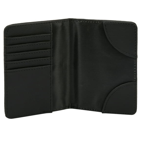 Protg Soft Passport Wallet Holder with RFID Protection in Black