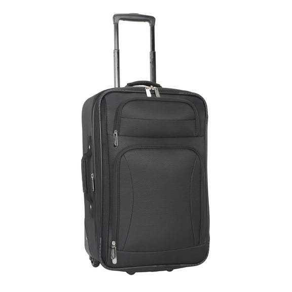 Protege Regency 21" Softside Upright Carry-On Luggage, Black