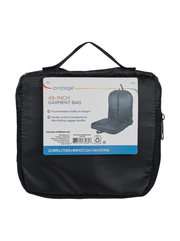 Lightweight Travel Garment Bag for Organized Storage and Wrinkle-Free Outfits