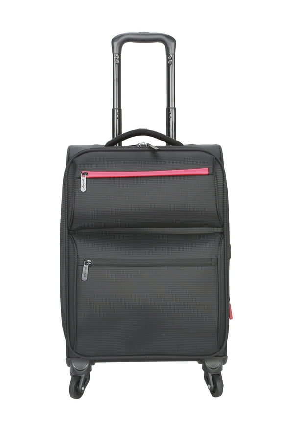 Trulite 20" Softside Carry-On Luggage, Black