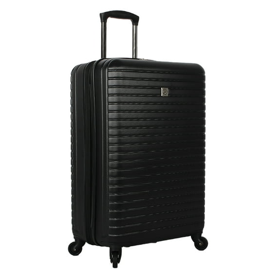 Protege, Vacationer Hard Side 20” Expandable Carry-on Luggage, Black, Adult