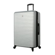 Protege, Vacationer Hard Side 28” Expandable Checked Luggage, Silver