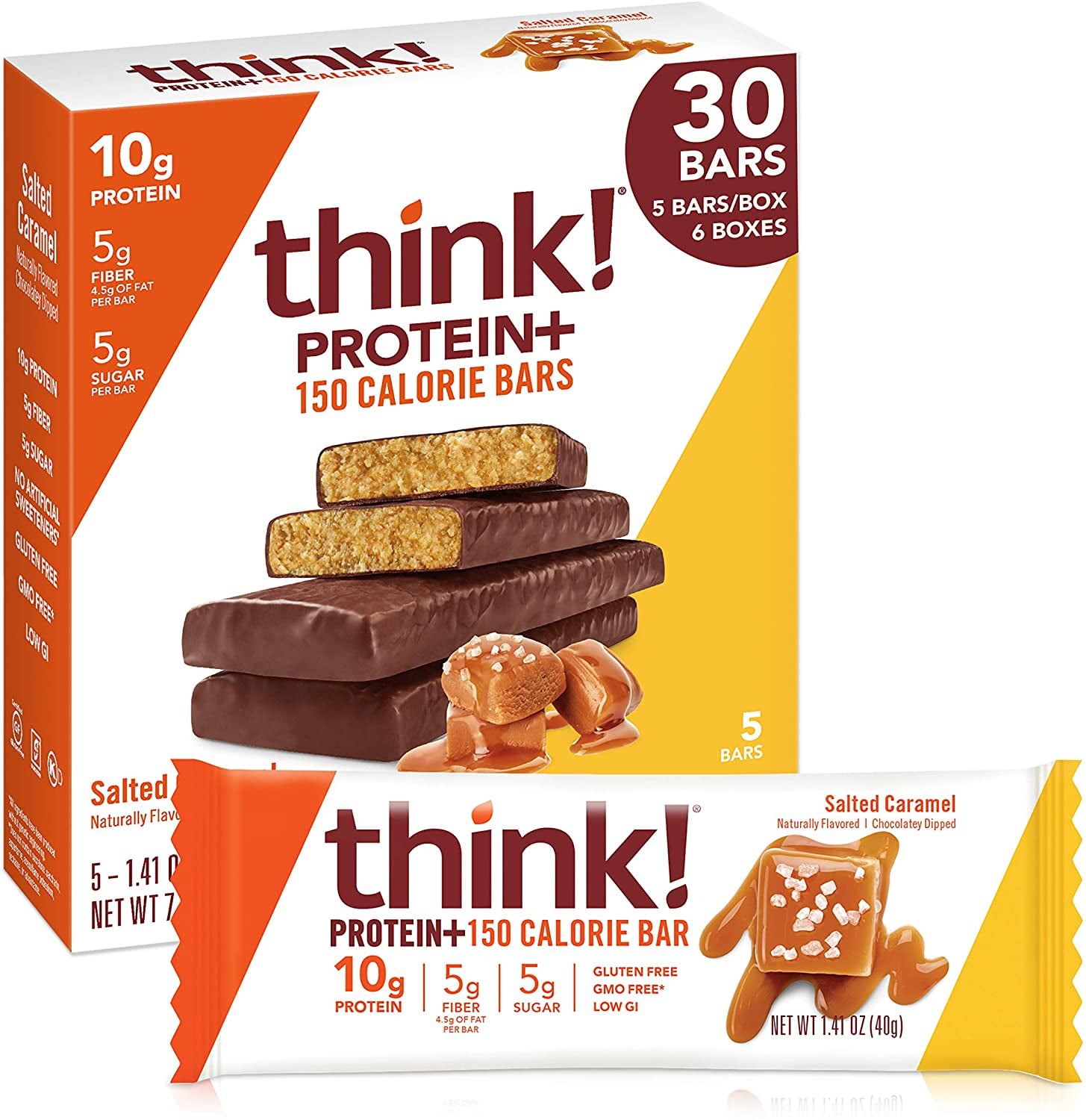 Protein Bars with Chicory Root for Fiber, Digestive Support, Gluten