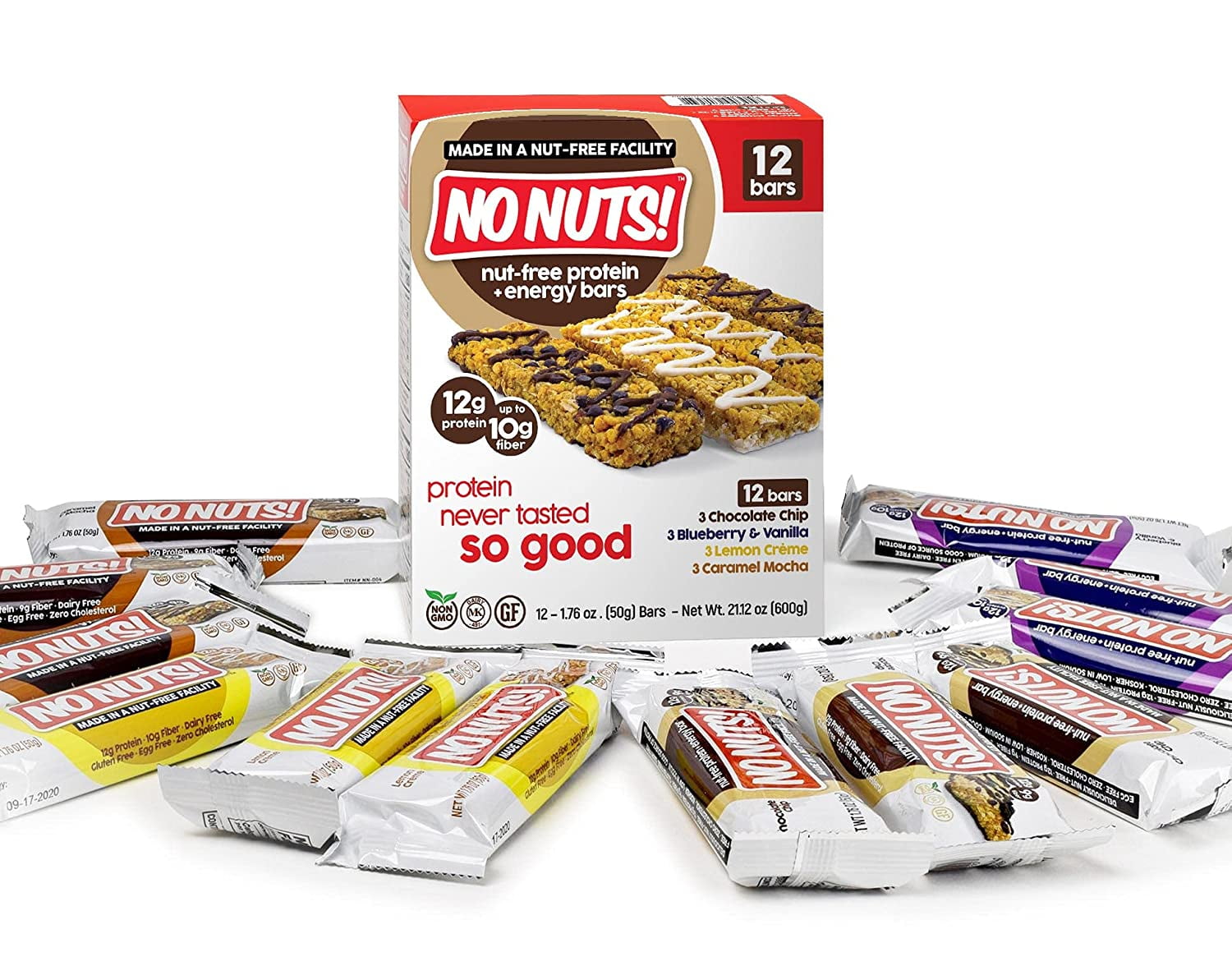 Protein Bars Energy Bars 100 Nut Free Dairy Free Vegan Protein Bars