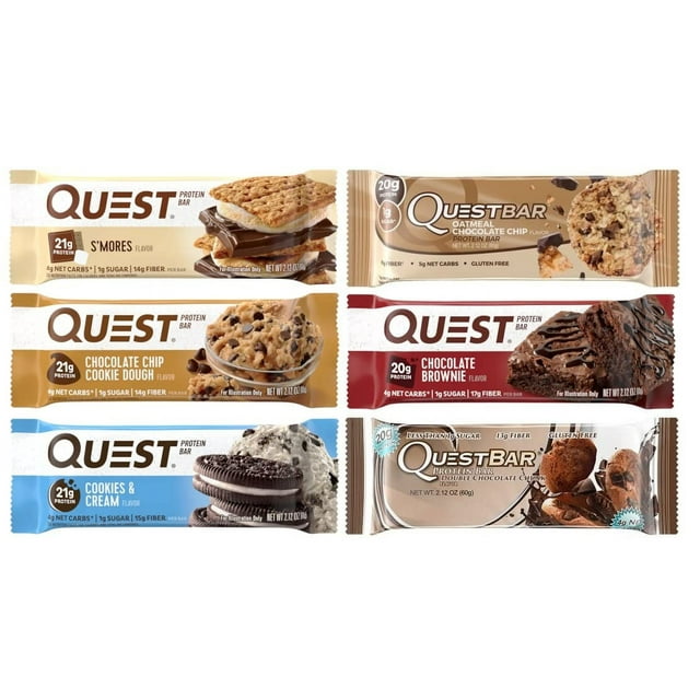 Protein Bars, S'mores, Oatmeal YPF5 Chocolate Chip, Chocolate Chip