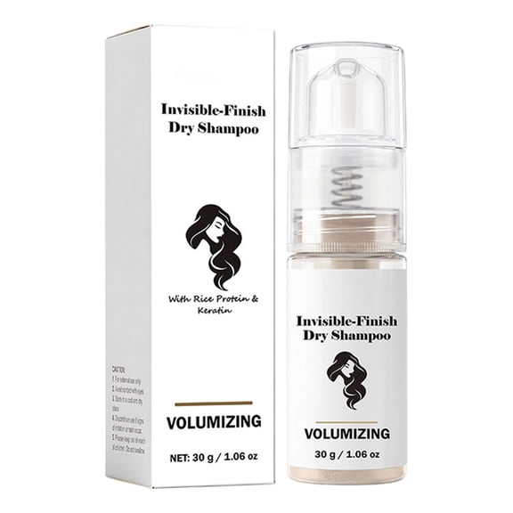 Protein Dry Shampoo Powder For Bangs Leave-In Oil Control Volumizing Hair Refreshing On-The-Go 30G Plastic