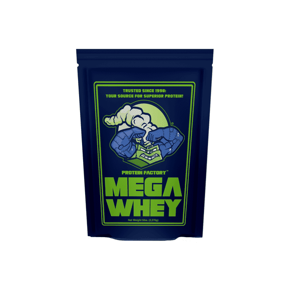 Protein Factory Mega Whey Protein, 5lbs, Plain