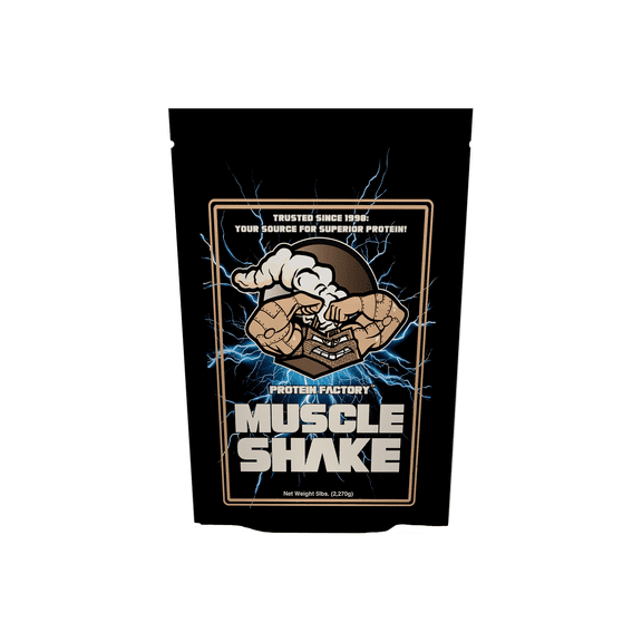 Protein Factory Muscle Shake (Native Protein Blend) 5 lbs, Vanila