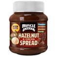 thumbnail image 1 of Protein Hazelnut and Cocoa Spread, Non-GMO, Muscle Cheff, Real Hazelnuts, High Protein, Low Carb, Low Sugar, All Natural (3 Jars), 1 of 6
