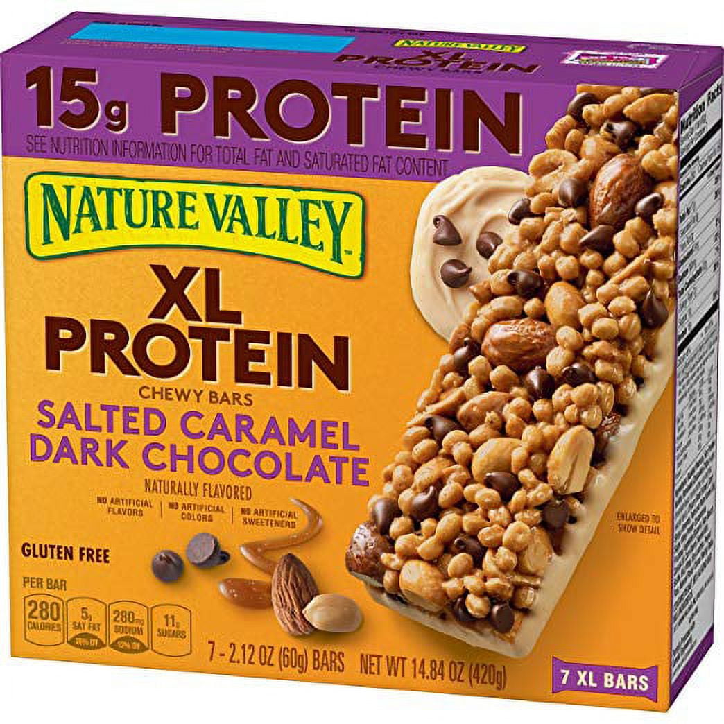 Protein One Nature Valley XL Protein Chewy Bar 14.84 oz box (Pack of 20