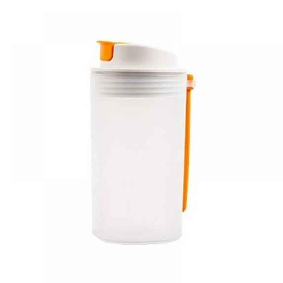Protein Powder Container Bottle Portable Supplement Pillbox Protein Storage Pre-Workout Fitness Container (350ml)