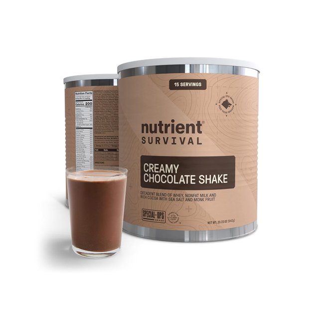 Protein Shake, Creamy Chocolate, Whey Protein Powder, Freeze Dried