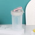 thumbnail image 1 of Protein Shaker Bottle, Czzoypi 300ml Leakproof Portable Water Cup, Built-In Stirrer Scale Easy Clean Gym Fitness Sports Drink Bottle, Gray, 1 of 6