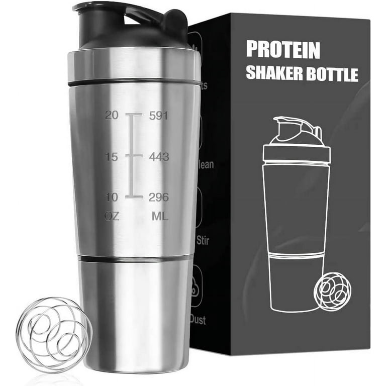720ml Protein Powder Shaker Bottle Men Women Fitness Sports Water