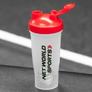 Protein Shaker Bottle 700ml, Black [Pack of 3]
