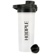 Protein Shaker Bottle, Gym Sports Water Bottle, Smoothie Mixer Cups, BPA Free, Flip Lid with Powerful Blending Ball Included, 24-Ounce