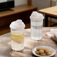 thumbnail image 1 of Protein Shaker Cup 550ml Plastic Graduated Bottle – Leakproof PortableMixing Cup, Large Diameter Easy Clean, Clear Scale Lines, Multi-Purpose Use, 1 of 7