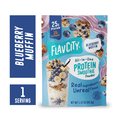 thumbnail image 1 of FlavCity Single Serve Whey Protein Powder - Blueberry Muffin - 25g Protein All-in-One Smoothie - 1.57oz, 1 of 6