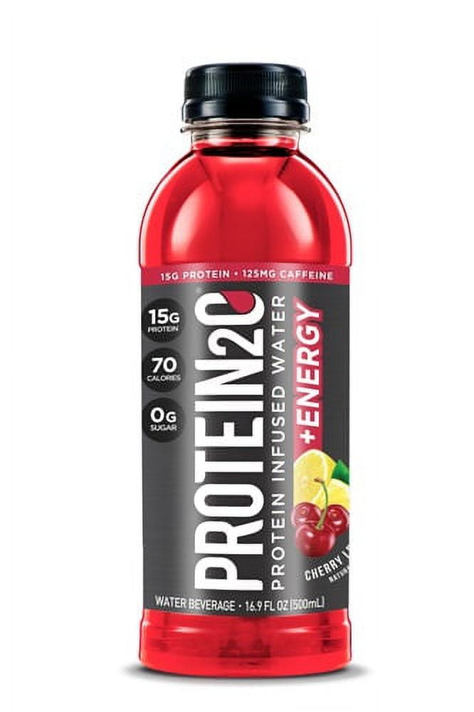 Protein2o 15g Whey Protein Infused Water Plus Energy, Cherry