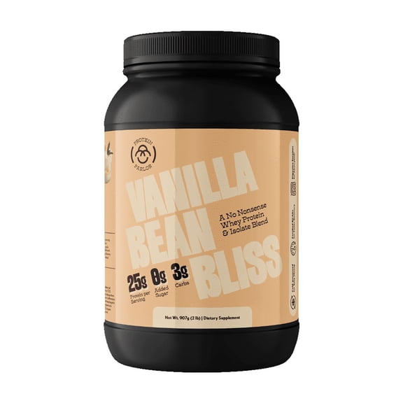 Protein Parlor Whey Vanilla Bean Bliss Protein Powder
