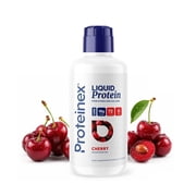 Proteinex Core Liquid Collagen Peptides, 18g Protein per serving | Zero Sugar, Zero Carbs, Ready to Drink | Cherry, 30 Fl Oz