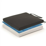 Protekt Breathable Gel Wheelchair Cushion with Straps - 18 x 18 x 3