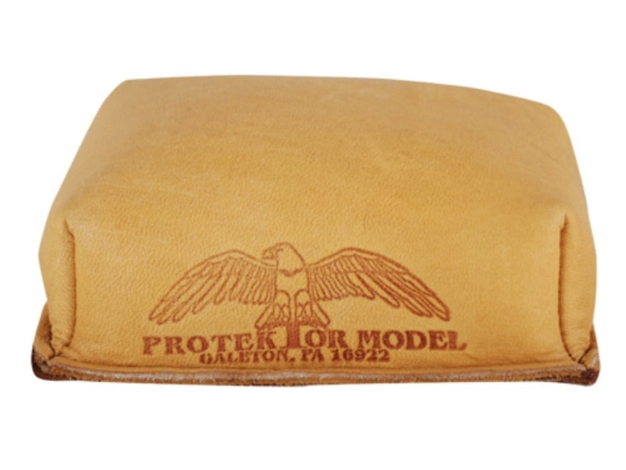 Protektor Small Brick Rear Shooting Rest Bag Leather Tan Filled ...